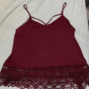 Burgundy Top